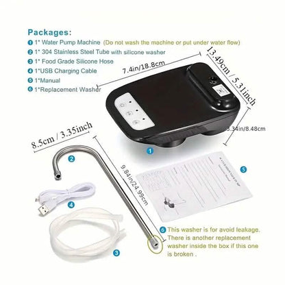 Portable Electric Smart Water Dispenser for 5 Gallon Bottles