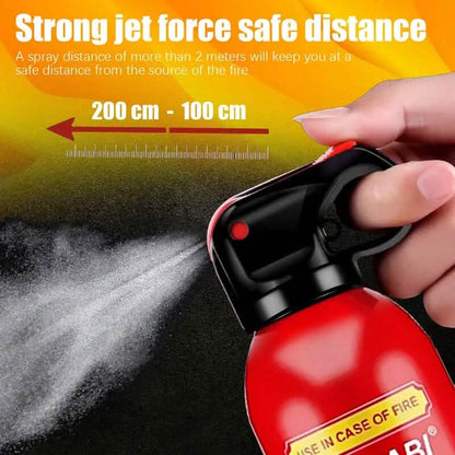 Portable Fire Extinguisher Spray 4-in-1 with Bracket