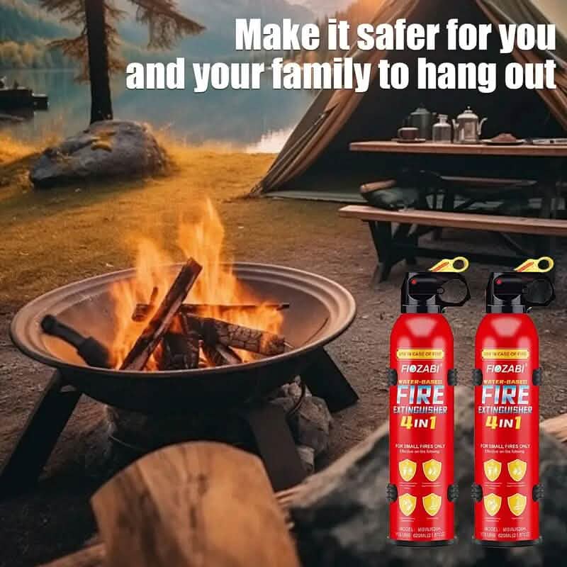 Portable Fire Extinguisher Spray 4-in-1 with Bracket