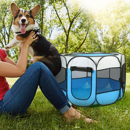 Portable Foldable Pet Playpen For Dogs Cats Other Pets