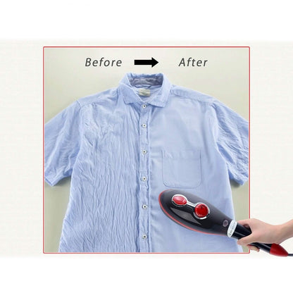 Portable Hand-Held Steam Iron 30s Fast Heating for Home Travel Garment