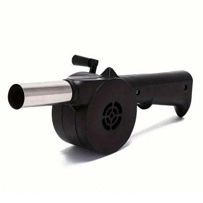 Portable Hand-Operated Blower for BBQ, Camping, and Fire Making