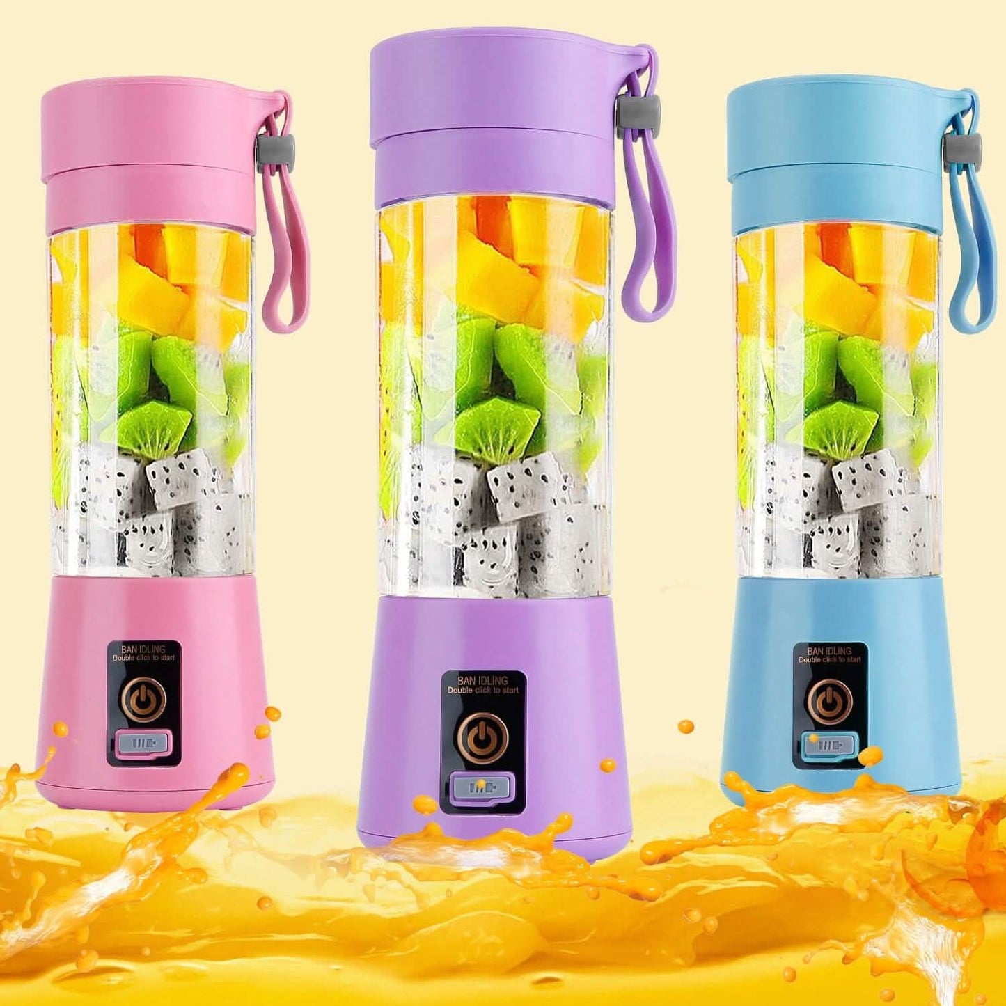 Portable Juicer Blender USB Rechargeable