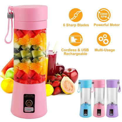 Portable Juicer Blender USB Rechargeable