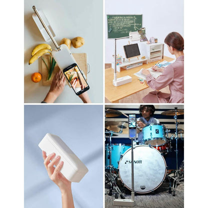 Portable Phone Holder with LED Dimmable Light