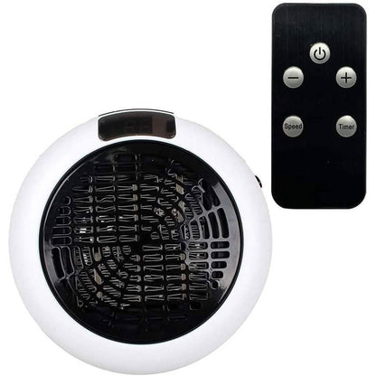 Portable Plug In Electric Heat Adjustable Thermostat