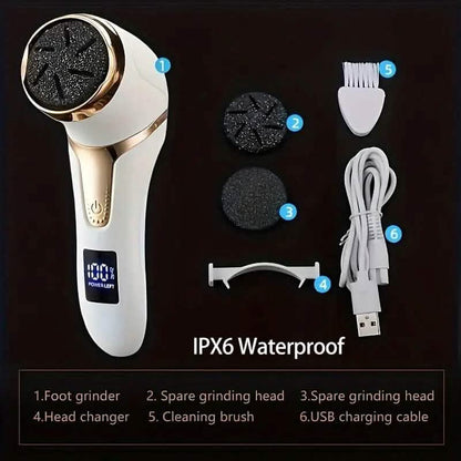 Portable Rechargeable Electric Foot File