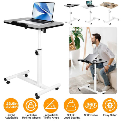 Portable Rolling Laptop Table