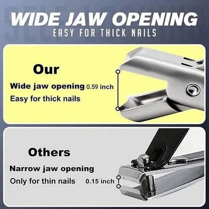 Portable Ultra Sharp Nail Clippers Stainless Steel