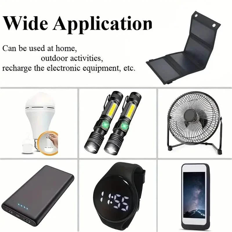 Portable USB Foldable Solar Panels