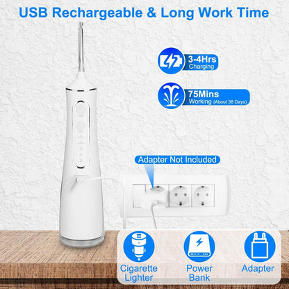 Portable Water Dental Flosser