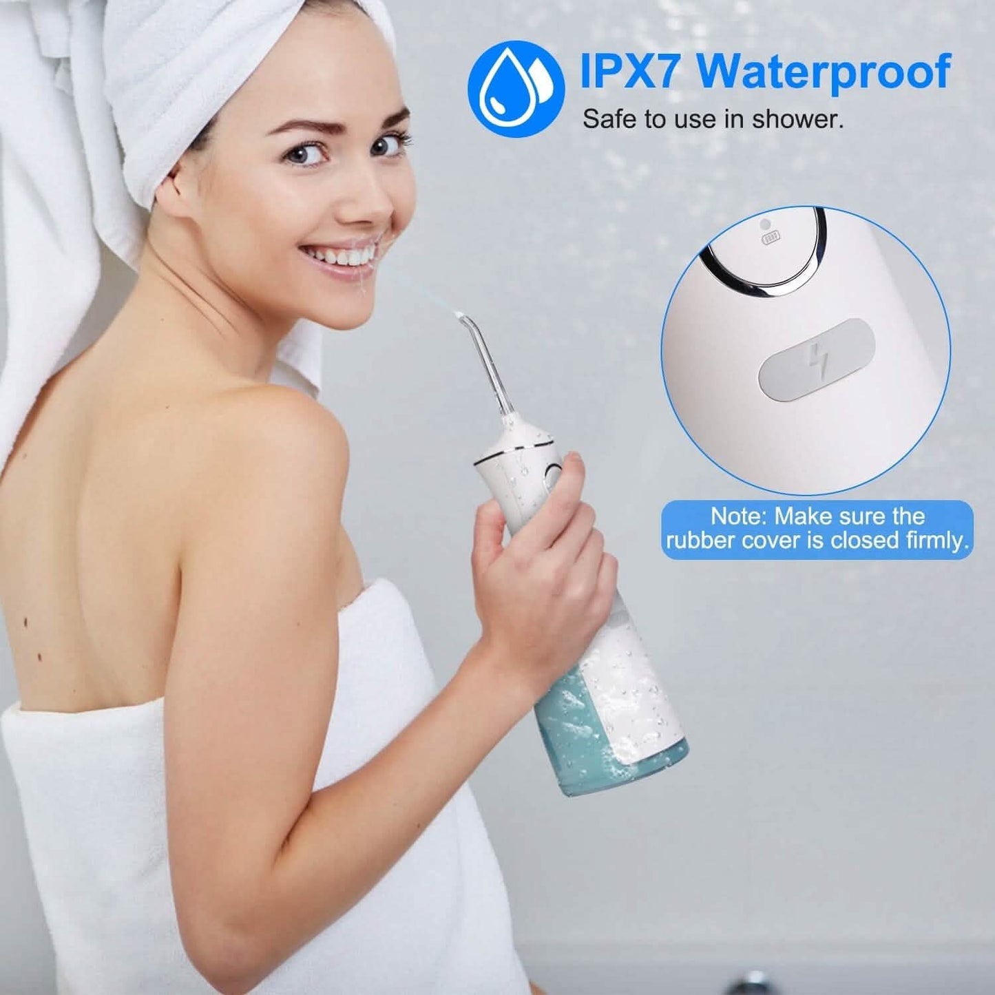 Portable Water Dental Flosser