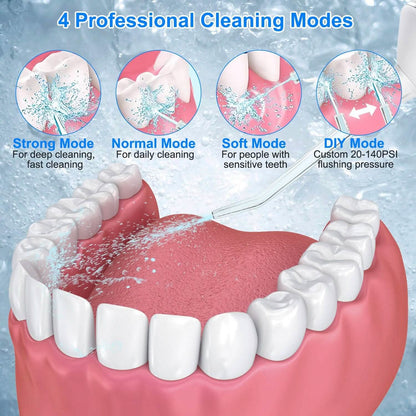 Portable Water Dental Flosser