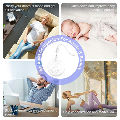 Portable White Noise Sound Machine for Sleep Aid