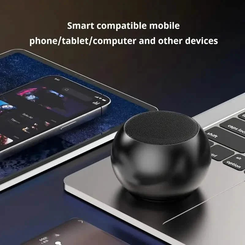 Portable Wireless Mini Speaker with Built-in Microphone and Hands-Free Calling