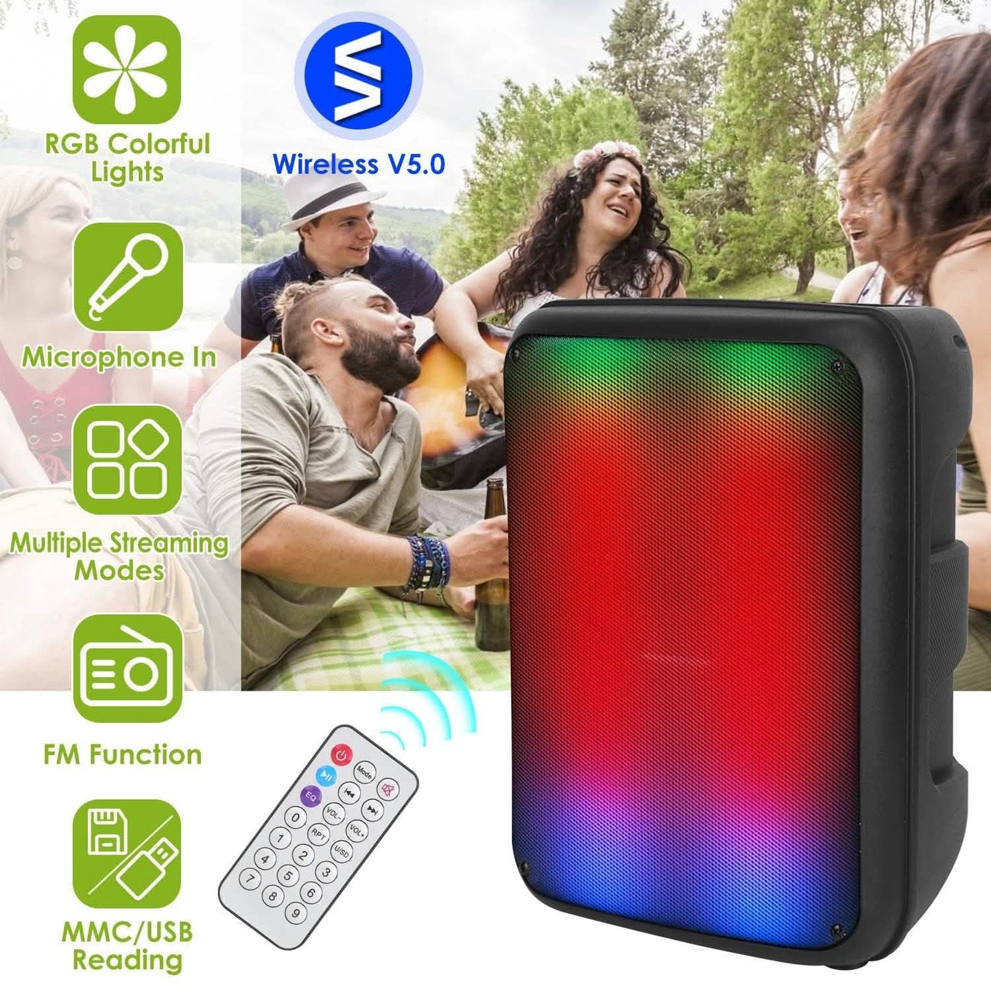 Portable Wireless Party Speaker