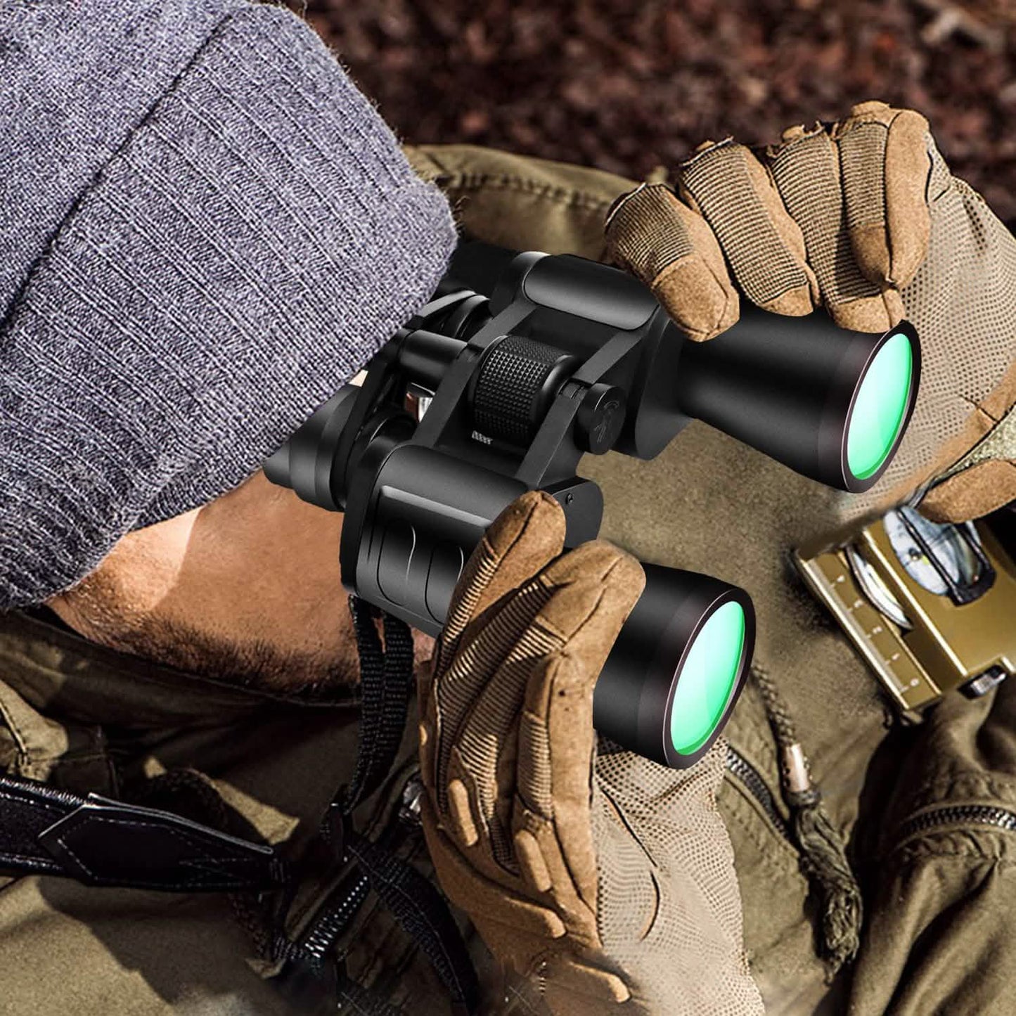 Portable Zoom Binoculars with FMC Lens