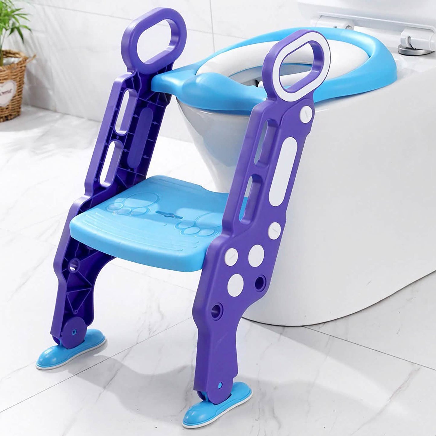 Potty Training Toilet Seat with Steps