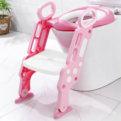Potty Training Toilet Seat with Steps