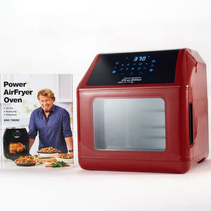 Power Air Fryer 10-in-1 Pro Elite Oven 6-qt with Cookbook (Refurbished)