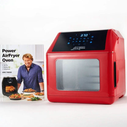 Power Air Fryer 10-in-1 Pro Elite Oven 6-qt with Cookbook (Refurbished)