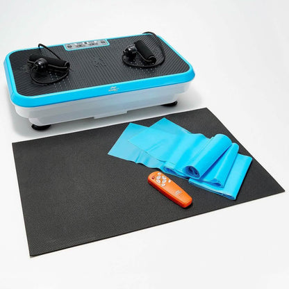 PowerFit Elite Vibration Platform with Exercise Bands and Mat (Refurbished)