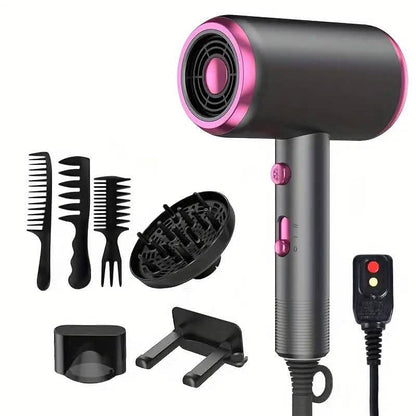 Powerful Ionic Hair Dryer with Diffuser