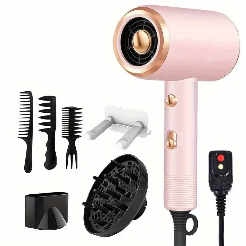 Powerful Ionic Hair Dryer with Diffuser