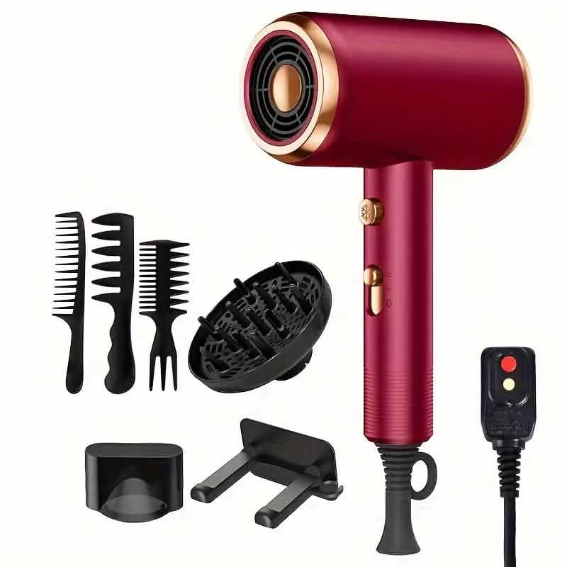 Powerful Ionic Hair Dryer with Diffuser