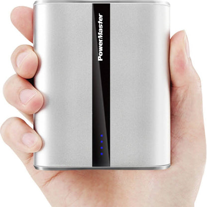 Powermaster 12000mAh Portable Charger with Dual USB Ports 3.1A Output