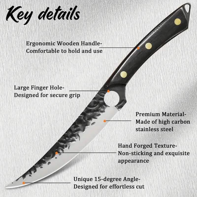 Premium High-Carbon Steel Utility Knife