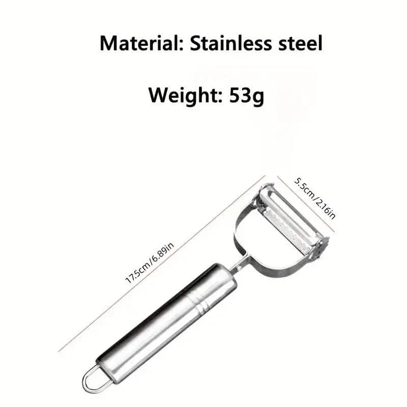 Premium Stainless Steel Vegetable Grater & Peeler