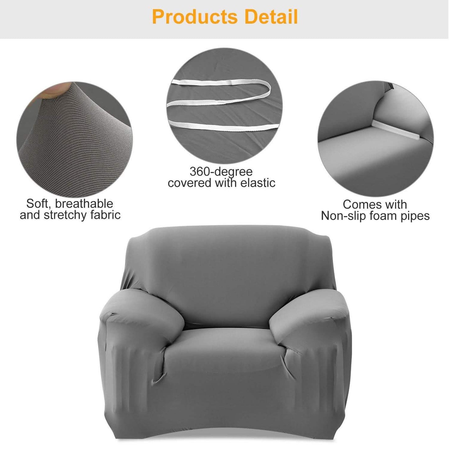 Printed Stretch Sofa Cover