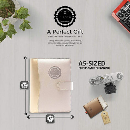 Priv√© Planner: Daily Planner, Calendar, Journal, and Organizer