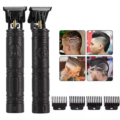 Pro Zero Gapped Cordless T-Outliner Hair Clipper Electric Trimmer Kit Wireless