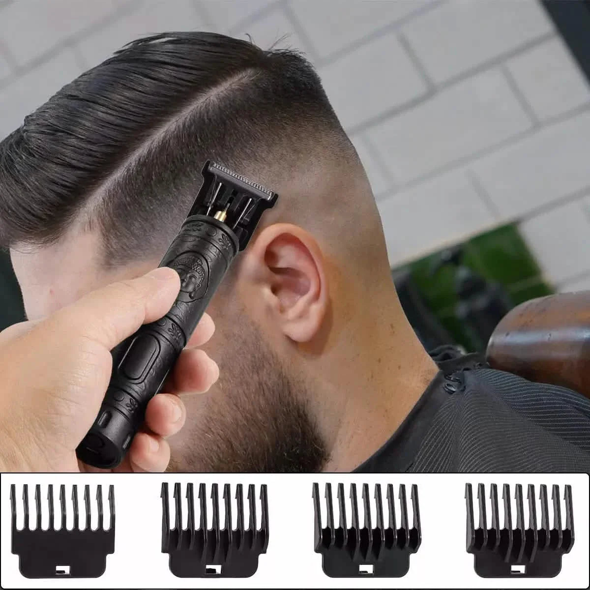 Pro Zero Gapped Cordless T-Outliner Hair Clipper Electric Trimmer Kit Wireless