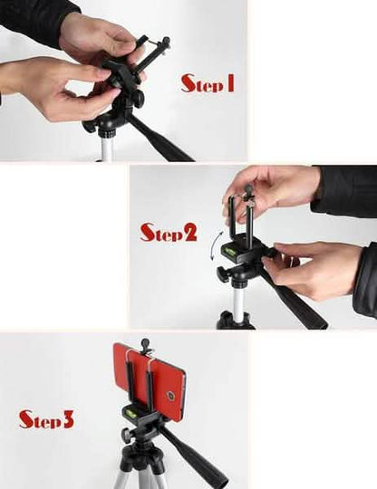 Professional Folding Camera Tripod Stand Holder for CellPhone