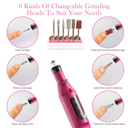 Professional Nail Art Drill Kit