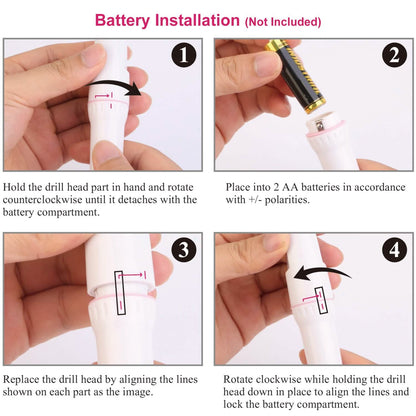Professional Nail Drill File Manicure Pedicure Set