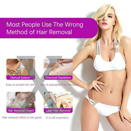 Professional Painless Hair Removal Kit Laser Touch Epilator