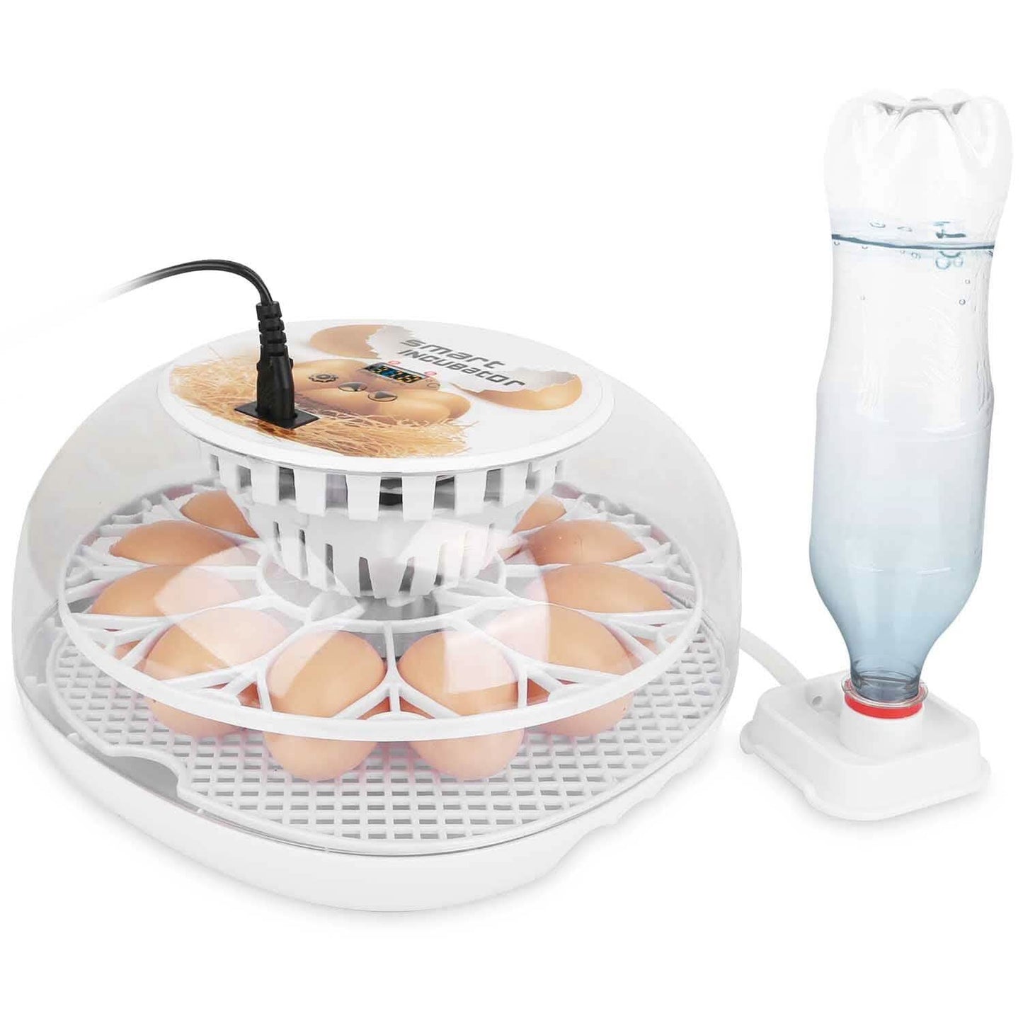 Professional Poultry Hatcher with Digital Display Automatic Temperature Humidity