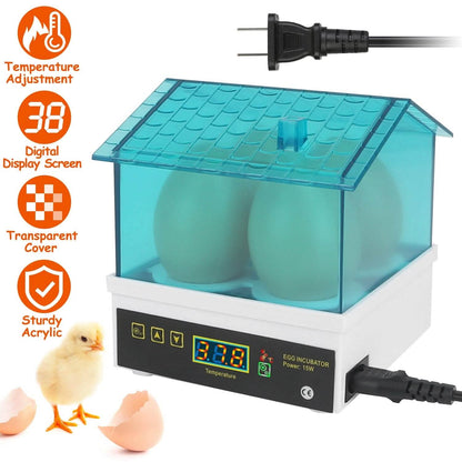 Professional Poultry Hatcher with Digital Display Automatic Temperature Humidity