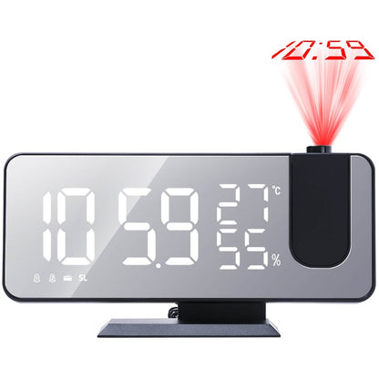 Projection Alarm Clock with Radio Function