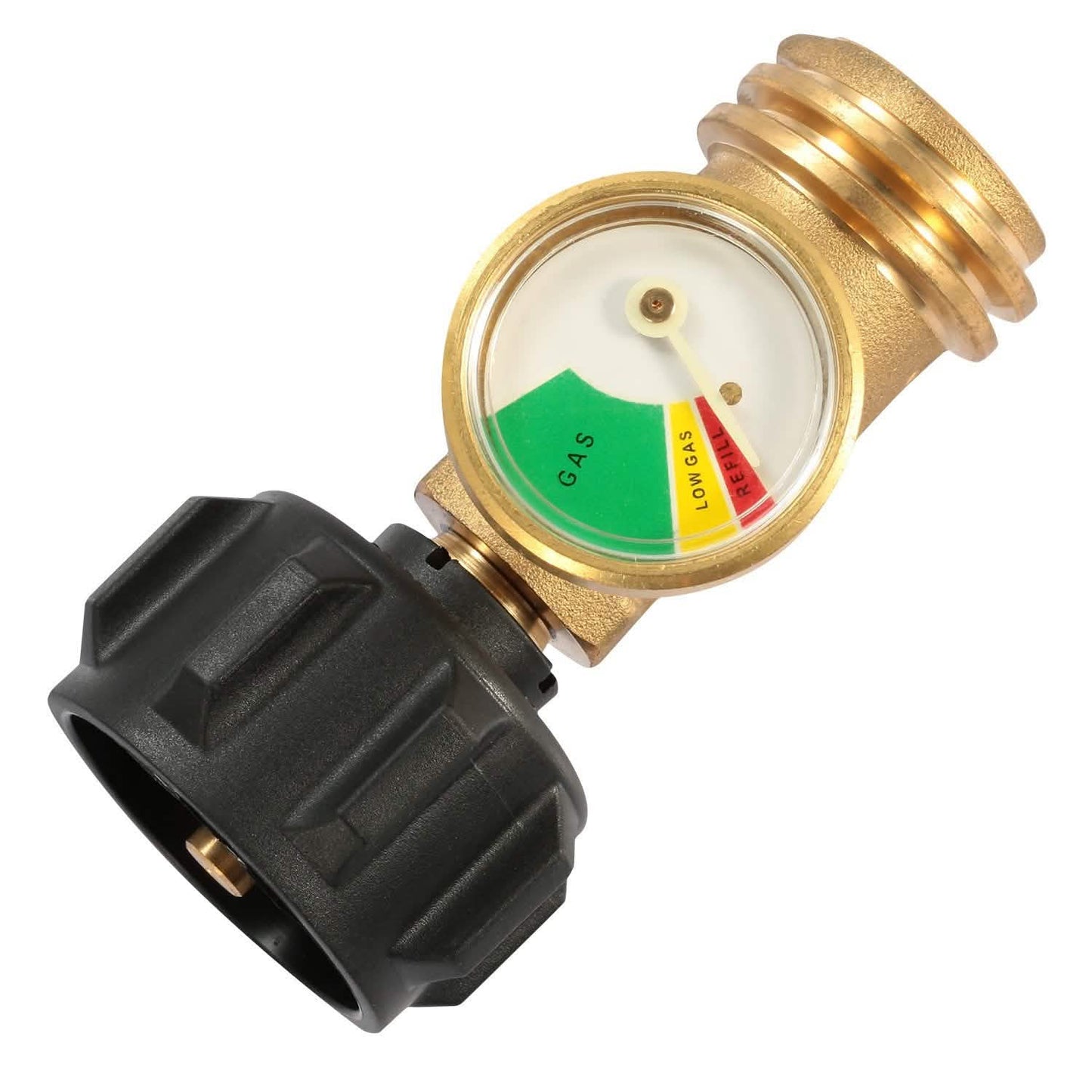 Propane Tank Refill Adapter Gas Level Indicator Meter