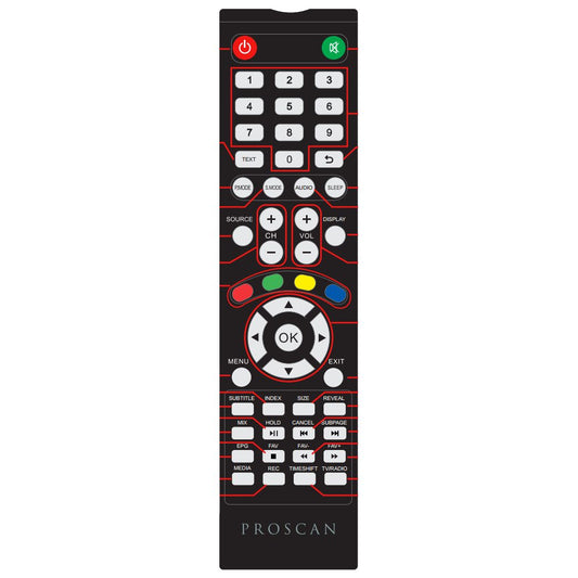 Proscan PLDED3274UKB TV Remote Control