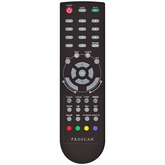 Proscan PLDED4616UK TV Remote Control