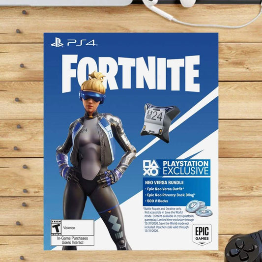 Ps4 Fortnite Neo Versa Bundle