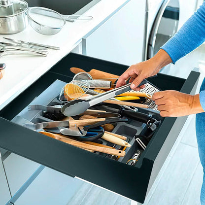 Pull Out Cabinet Organizer Carbon Steel Quiet Slide Rails