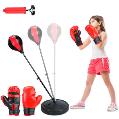 Punching Bag For Kids Junior Boxing Set with Boxing Gloves