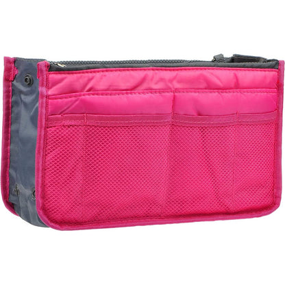 Purse Insert Storage Bag, Versatile Travel Organizer Bag Insert Cosmetic Bag With Multi-Pockets
